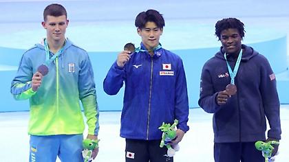 Ξανά χρυσός στο σύνθετο ατομικό στην ενόργανη γυμναστική ο Χασιμότο