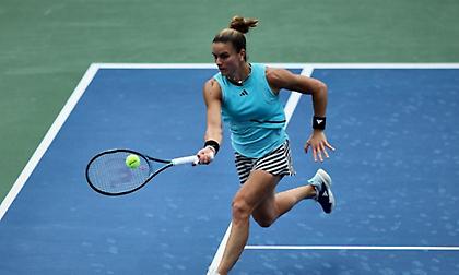 Έχασε το πρώτο σετ η Σάκκαρη από την Γκοφ