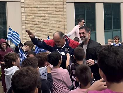 Πανζουρλισμός για τον Γιώργο Καραγκούνη στο Σικάγο