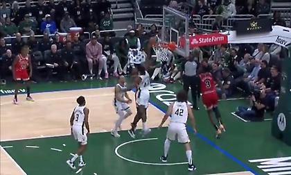 Λείπει ο Γιάννης, άρχισε τις τάπες ο... Thanasty Αντετοκούνμπο!