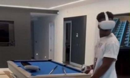 Ο Τσουαμενί προετοιμάστηκε για να παίξει στόπερ με... κάσκα εικονικής πραγματικότητας!