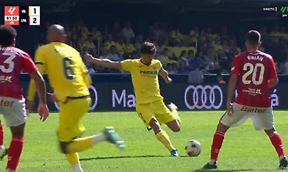 Η απίθανη «οβίδα» του Χεράρ Μορένο κόντρα στη Λας Πάλμας, δεν ήταν αρκετή για τη Βιγιαρεάλ