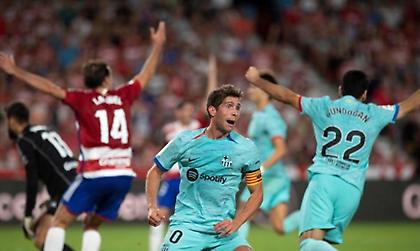 Γλίτωσε την ήττα από τη Γρανάδα σε ματς-ροντέο η Μπαρτσελόνα!