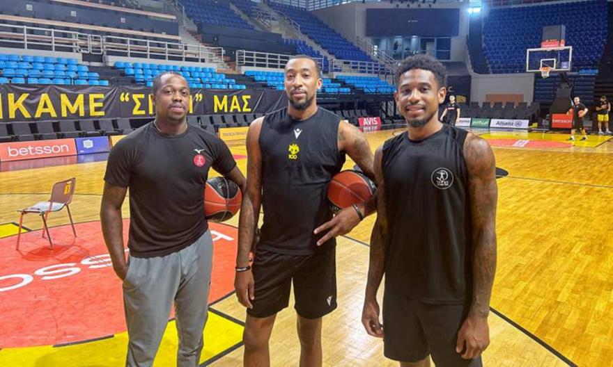 ΑΕΚ: Στα Λιόσια οι Κόβαν Μπράουν και Μάνφορντ