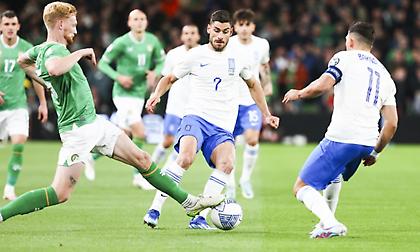 Live ο «τελικός» της Εθνικής στο Δουβλίνο: Ιρλανδία-Ελλάδα 0-2