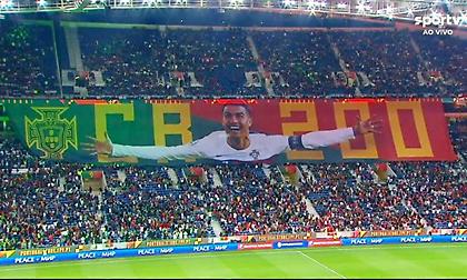 Τίμησε τον Κριστιάνο για τις 200 συμμετοχές η Πορτογαλία - Ανταπέδωσε με γκολ ο «CR7»!