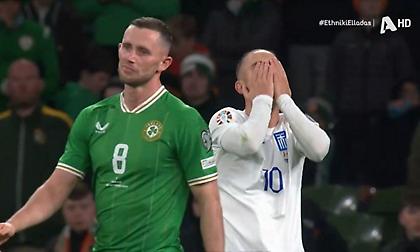 Η μεγάλη ευκαιρία του Πέλκα για το 0-3 στην Ιρλανδία!