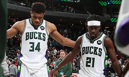 Αντετοκούνμπο: «Δεν έχουμε κερδίσει τίποτα ακόμη - Αγαπώ σαν αδελφό μου τον Τζρου»