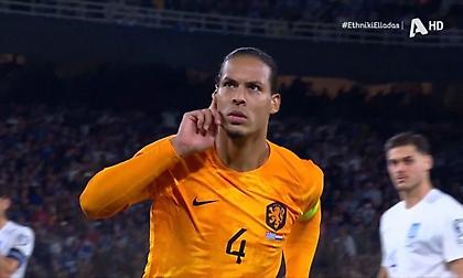 Το πέναλτι του Φαν Ντάικ που πλήγωσε την Ελλάδα