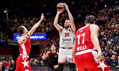 Το ματς του Ολυμπιακού στην έδρα της Αρμάνι Μιλάνο (4η περίοδος)