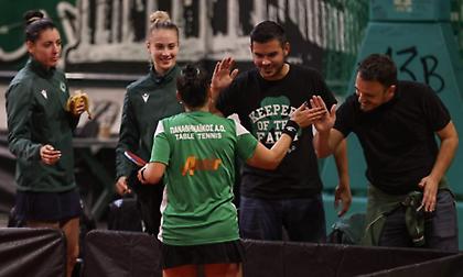 Εβδομάδα Ευρωπαϊκών Κυπέλλων ομάδων πινγκ πονγκ για τα ελληνικά χρώματα