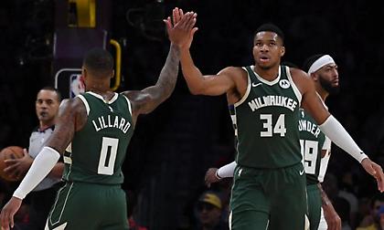 Δεύτερο καλύτερο δίδυμο του NBA το Αντετοκούνμπο-Λίλαρντ σύμφωνα με το Bleacher Report