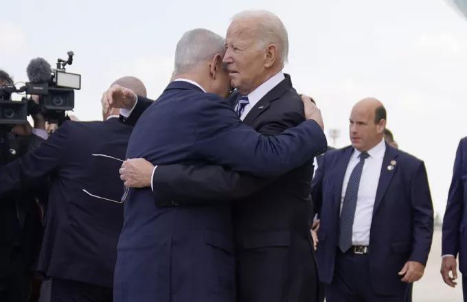 Μπάιντεν: Έφτασε στο Ισραήλ