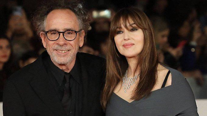 Μόνικα Μπελούτσι και Τιμ Μπάρτον στην πρώτη τους κοινή εμφάνιση - Μαζί στο φεστιβάλ της Ρώμης