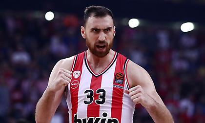 MVP της αγωνιστικής στη Euroleague ο Μιλουτίνοφ