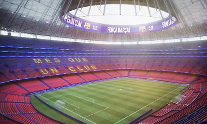 Τα εντυπωσιακά βίντεο της Μπαρτσελόνα από την εξέλιξη των εργασιών στο «Καμπ Νου»