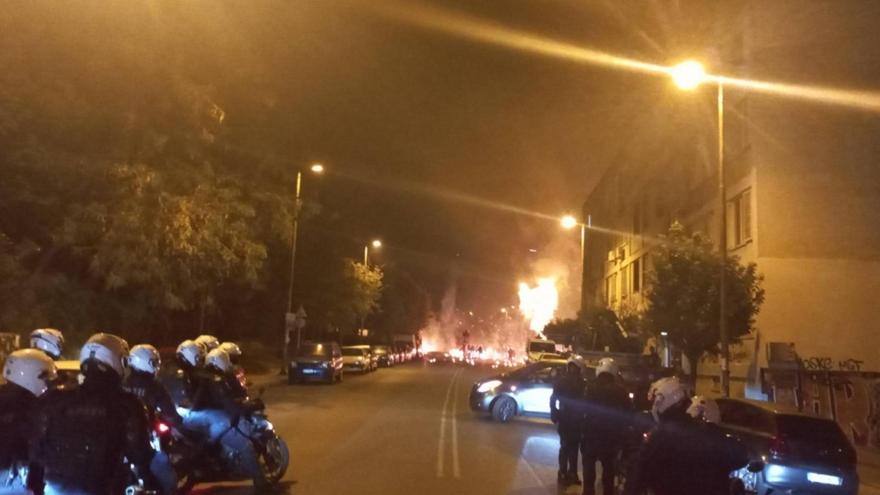 Νύχτα επεισοδίων στην Πανεπιστημιούπολη του Ζωγράφου