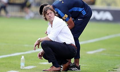 Αλμέιδα: «Άνοιξε το ματς με το γκολ στο τέλος του ημίχρονου - Στο β' μέρος παίξαμε όπως έπρεπε»