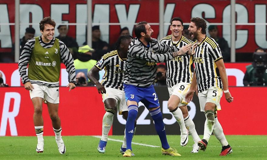 Μίλαν-Γιουβέντους 0-1: Tα higlights του ματς