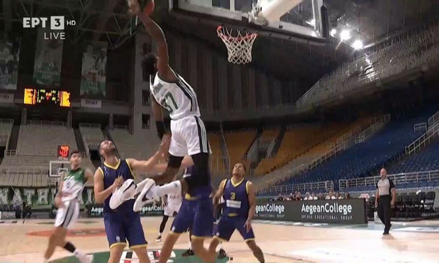 Η alley-oop Καλαϊτζάκη και τοκάρφωμα Αντετοκούνμπο