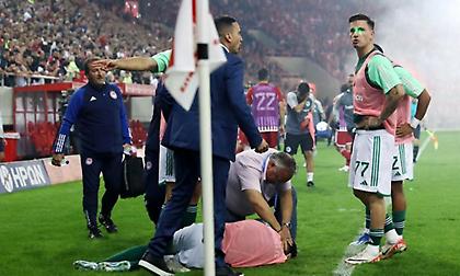 Δεν έχει εντοπιστεί ακόμα ο οπαδός που πέταξε την κροτίδα στον Χουάνκαρ!