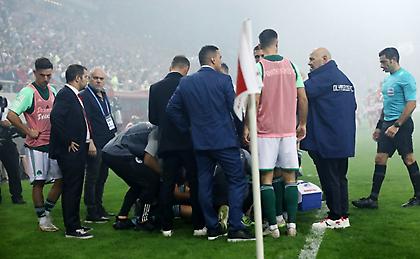 Ολυμπιακός: «Θα απαγορευτεί διά βίου η είσοδος στο Καραϊσκάκη στον οπαδό που πέταξε την κροτίδα»