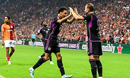 «Γκάζωσε» στο δεύτερο ημίχρονο και έφυγε με το 3/3 από την έδρα της Γαλατασαράι η Μπάγερν Μονάχου