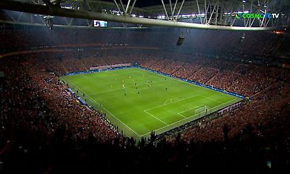 Απίθανη ατμόσφαιρα από 50.000 φίλους της Γαλατά πριν την έναρξη της αναμέτρησης με την Μπάγερν!