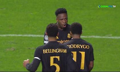 Φοβερή μπαλιά του Νάτσο, βραζιλιάνικη «μαγεία» της Ρεάλ και 1-0 με τον Ροντρίγκο