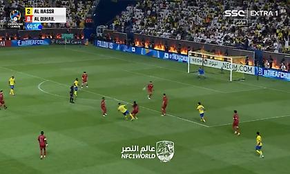 Ασταμάτητος: Πλασέ-βολίδα του Κριστιάνο με το αριστερό, καρφώθηκε στο «Γ» της εστίας!