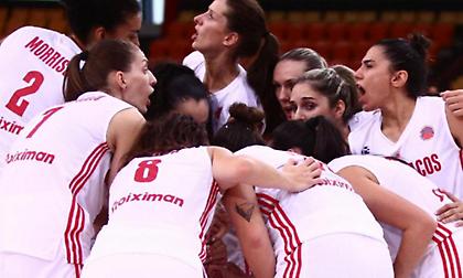 Για τη δεύτερη νίκη στο Euro Cup γυναικών ο Ολυμπιακός