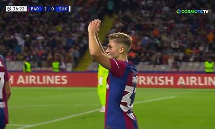 Βολίδα του Φερμίν Λόπεθ, ούτε που την... είδε ο Ρίζνικ και 2-0 η Μπαρτσελόνα!