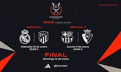 Στο Ριάντ το Σούπερ Καπ Ισπανίας