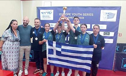 Europe Youth Λουτρακίου: Η Ελλάδα 1 νικήτρια στην U15 και η Δανία στην U13 στο ομαδικό