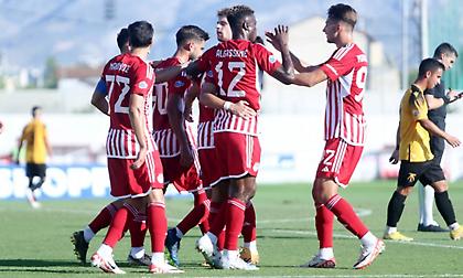 Συνέχισε με τεσσάρα ο Ολυμπιακός Β