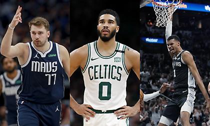 Ραψωδία Ντόντσιτς κόντρα στους Νετς, οι Σέλτικς πήραν «ρεβάνς» και σόου Γουεμπανιάμα για Σπερς