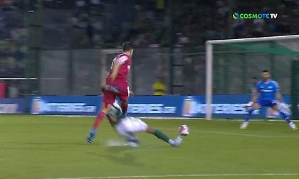 Η σπουδαία επέμβαση του Λοντίγκιν στο 1-0!