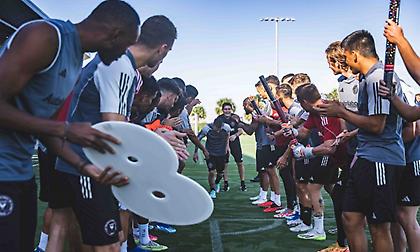 Το... φατούρο του Μέσι για την 8η «Χρυσή Μπάλα» στην προπόνηση της Ίντερ Μαϊάμι