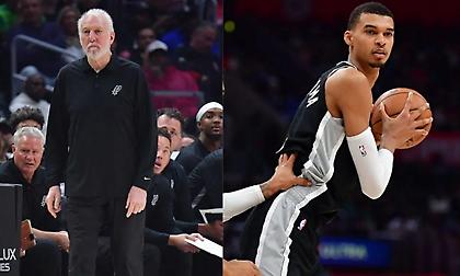 Πόποβιτς: «Ο Γουεμπανιαμά μαθαίνει γρήγορα»