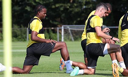 ΑΕΚ: Χαμόγελα για Γκαρσία, Μάνταλο και Κάλενς ενόψει Κηφισιάς