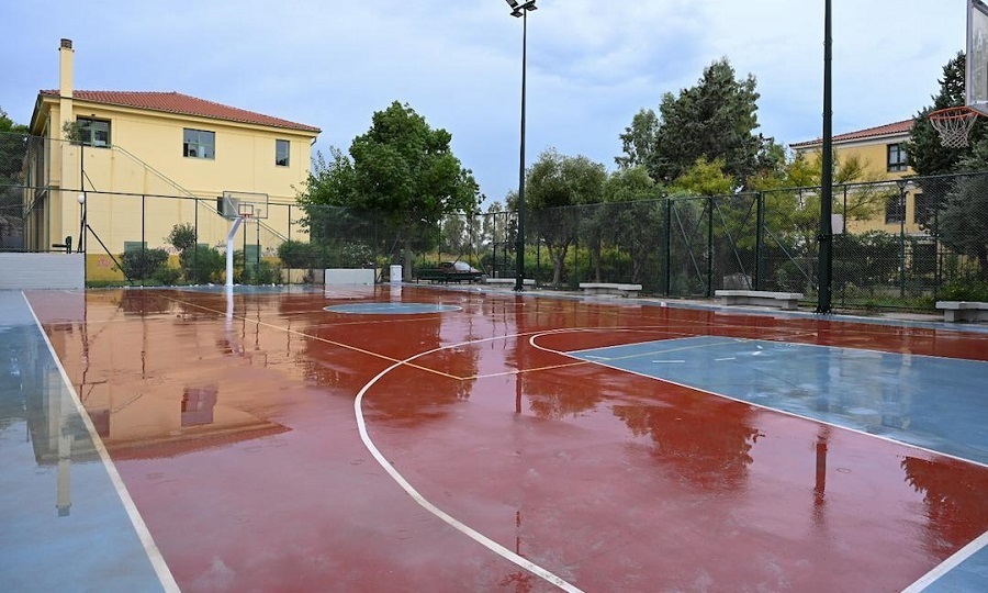 Αθήνα: Ανακαινίστηκαν 9 ανοικτά γήπεδα μπάσκετ