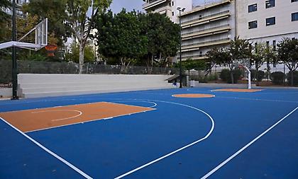 Ανακαινίστηκαν 9 ανοικτά γήπεδα μπάσκετ σε 6 αθλητικούς χώρους της Αθήνας