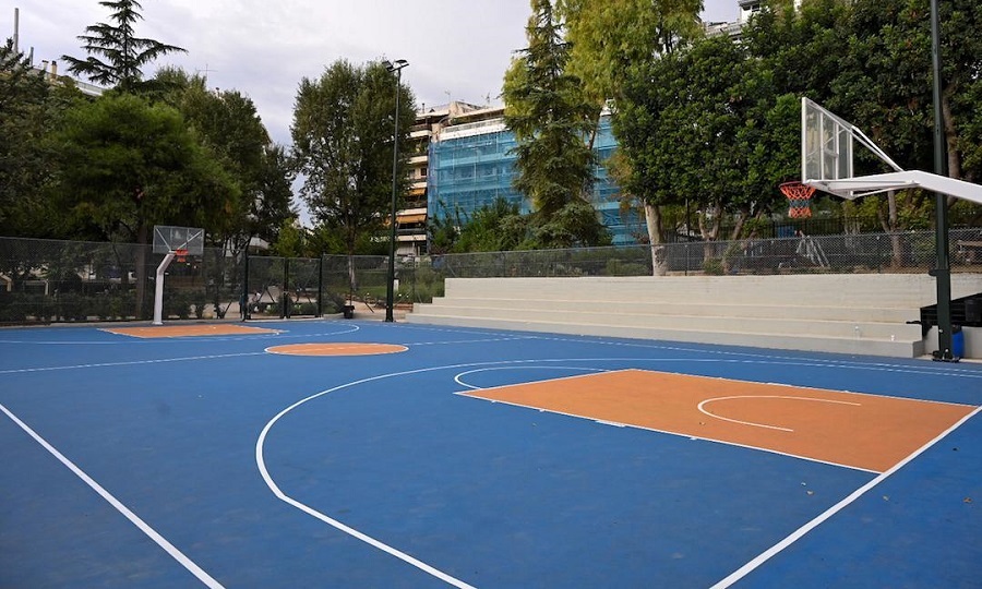 Αθήνα: Ανακαινίστηκαν 9 ανοικτά γήπεδα μπάσκετ
