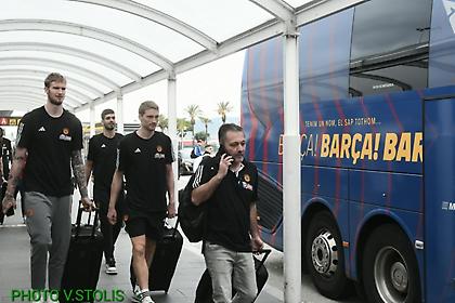 Έφτασε στη Βαρκελώνη ο Παναθηναϊκός