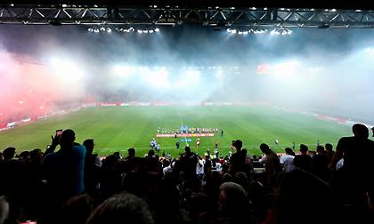 Με κόσμο το ντέρμπι Ολυμπιακός-ΠΑΟΚ