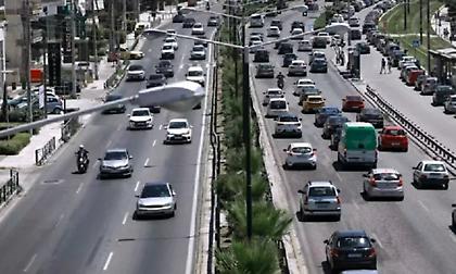 Καραμπόλα στην Κηφισού - Μποτιλιάρισμα 10 χλμ