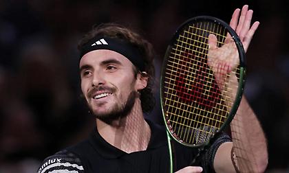 Τσιτσιπάς: «Είναι ωραίο να έχεις ποικιλία στο παιχνίδι σου - Ανυπομονώ για τα επόμενα παιχνίδια»