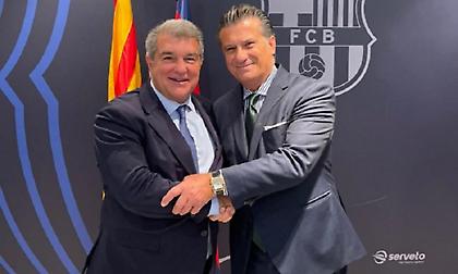 Είδε μαζί με τον Λαπόρτα το Μπαρτσελόνα-Παναθηναϊκός ο Παρθενόπουλος, τον κάλεσε στην Αθήνα!