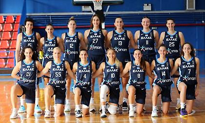 Η 12άδα της Εθνικής μπάσκετ γυναικών για Ιταλία