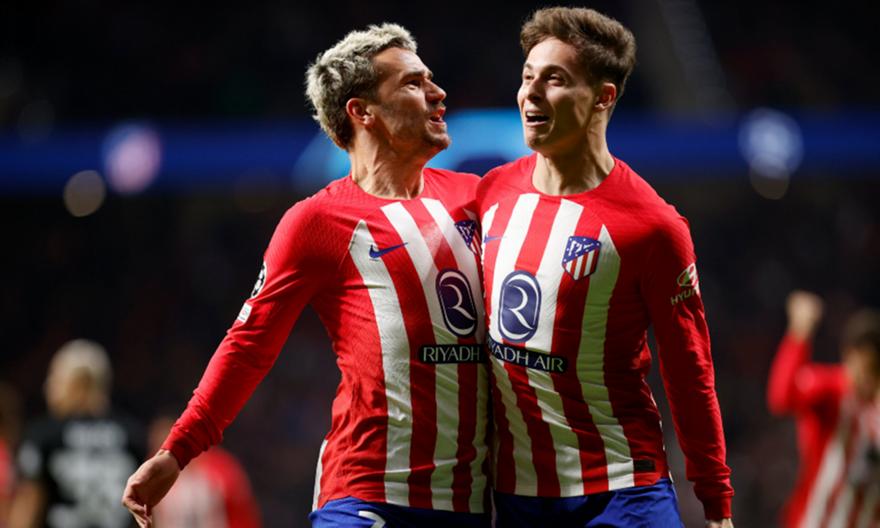 Atletico Madrid – Celtic 6-0 – Football